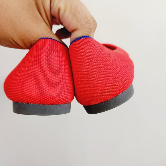 Rothy's The Point in Bright Red size 11 - Picture 3 of 8
